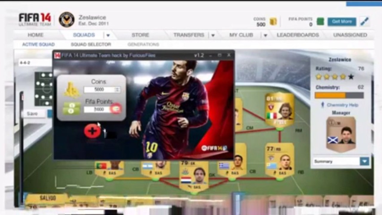 FIFA 14 Ultimate Team Hack 2013