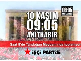 Yeniden Atatürk devrimi için ileri! 10 Kasım'da saat 9:05 geçe Anıtkabir'e
