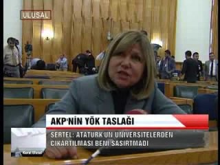 AKP' NİN YÖK TASLAĞI