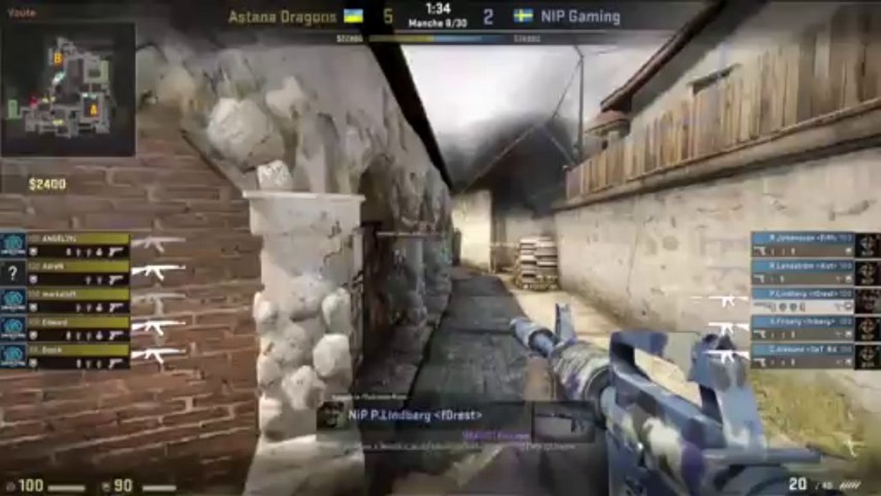 ESWC INTER CSGO : Astana dragons vs NIP Gaming