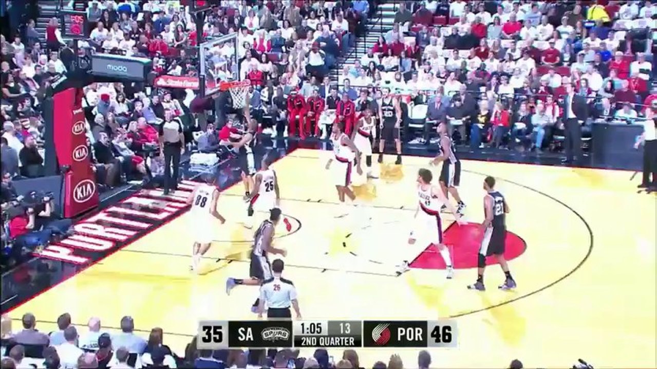 Nicolas Batum, Tony parker et Boris Diaw highlights