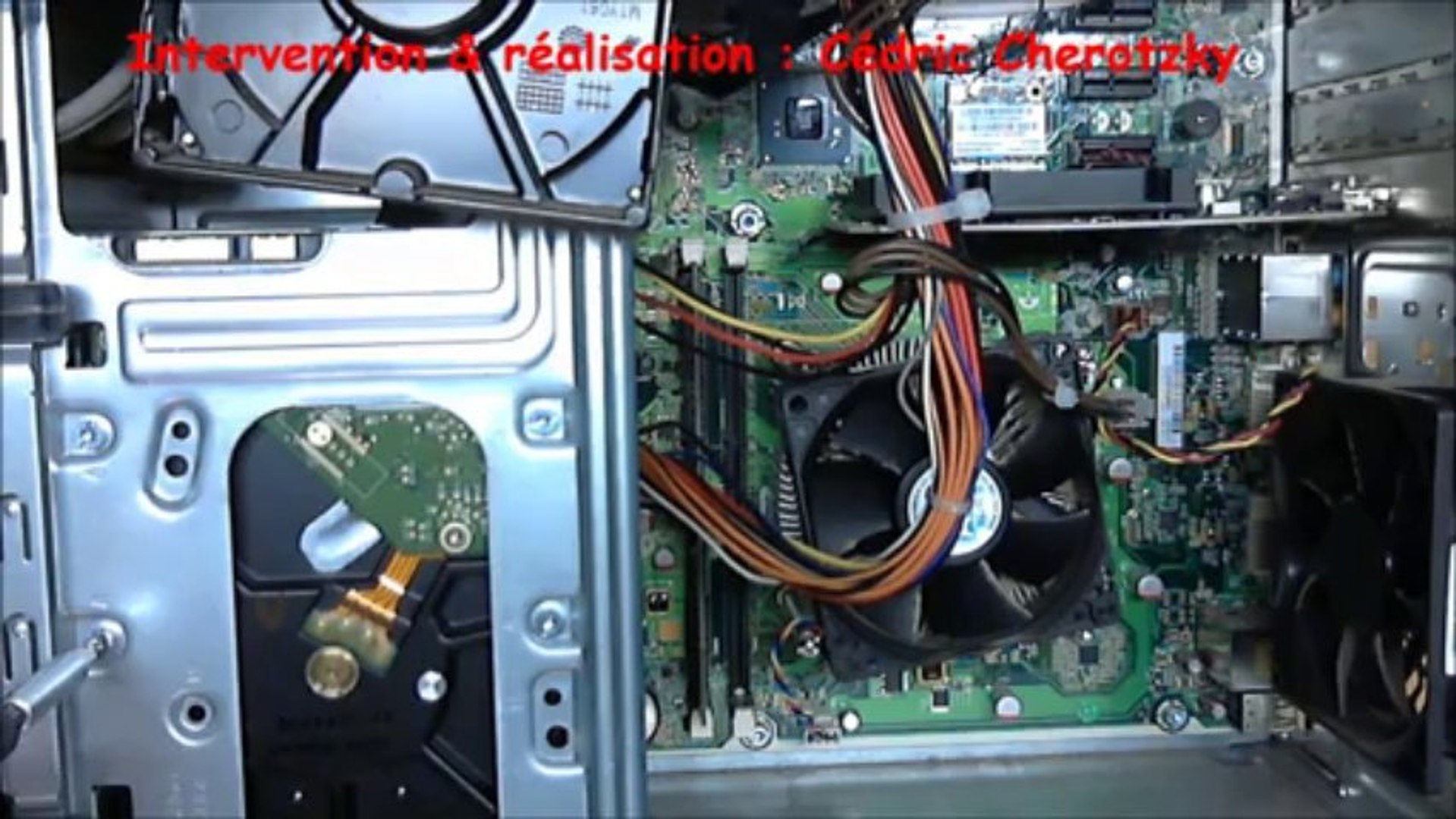 Changer un disque dur dans un HP Pavillion série P6 - Vidéo Dailymotion