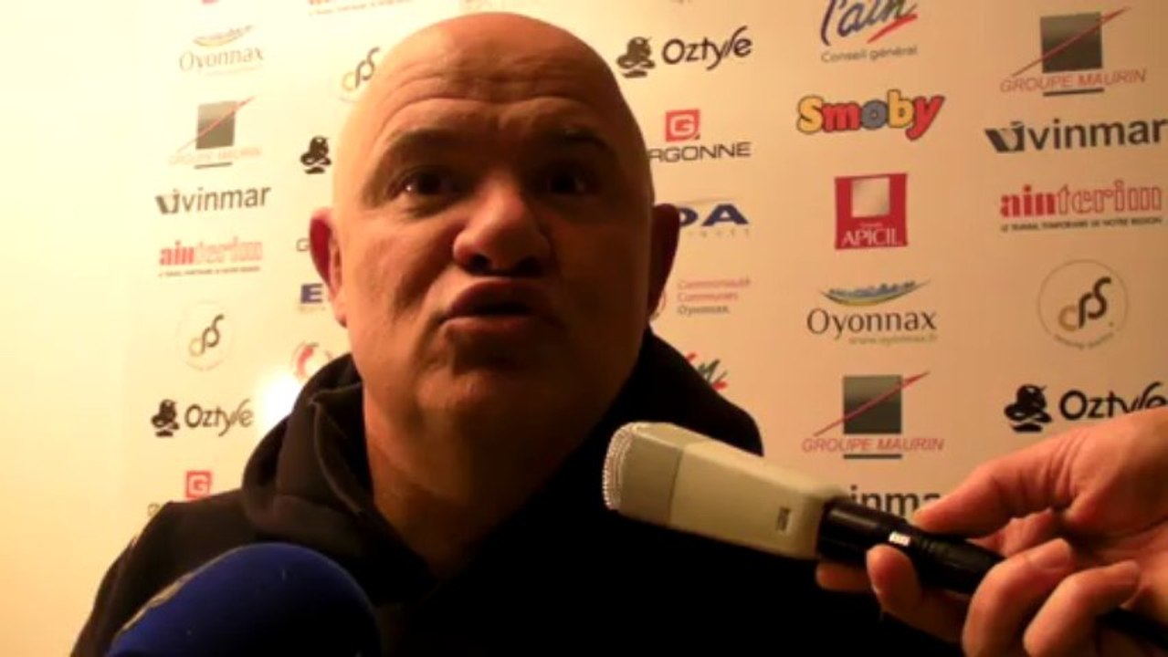 Rugby Top 14 -  Marc Delpoux après Oyonnax - Perpignan (1ère partie)