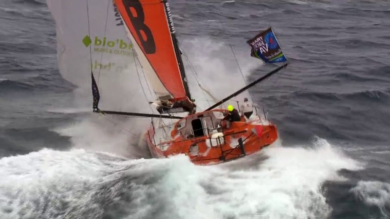 BRE - 5450 milhas para Itajaì - Transat Jacques Vabre 2013