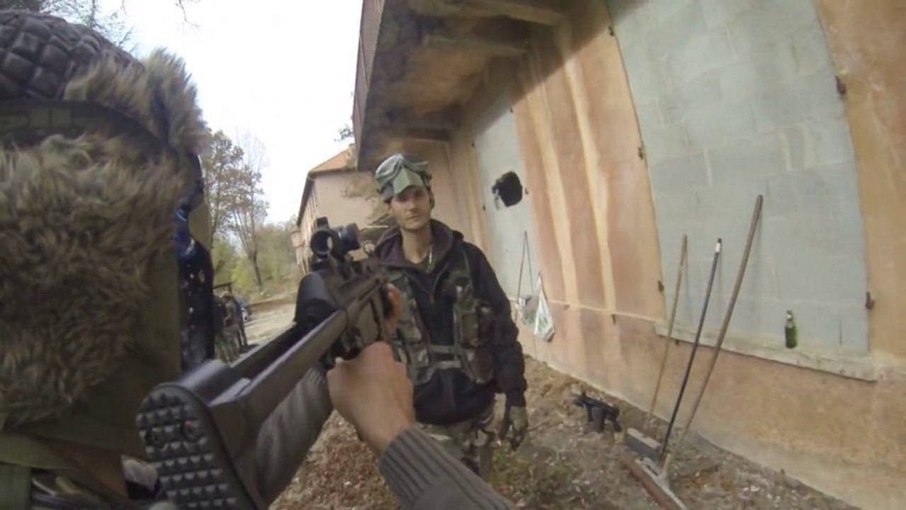 T16 airsoft CQB g33 mp9 ak47