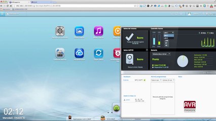 Qnap Turbo Nas 4 - Interfaccia amministrazione nas Qnap System - Guida AVRMagazine.com