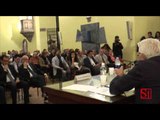 Napoli - Il ministro Quagliariello e il governo Letta -2- (02.11.13)