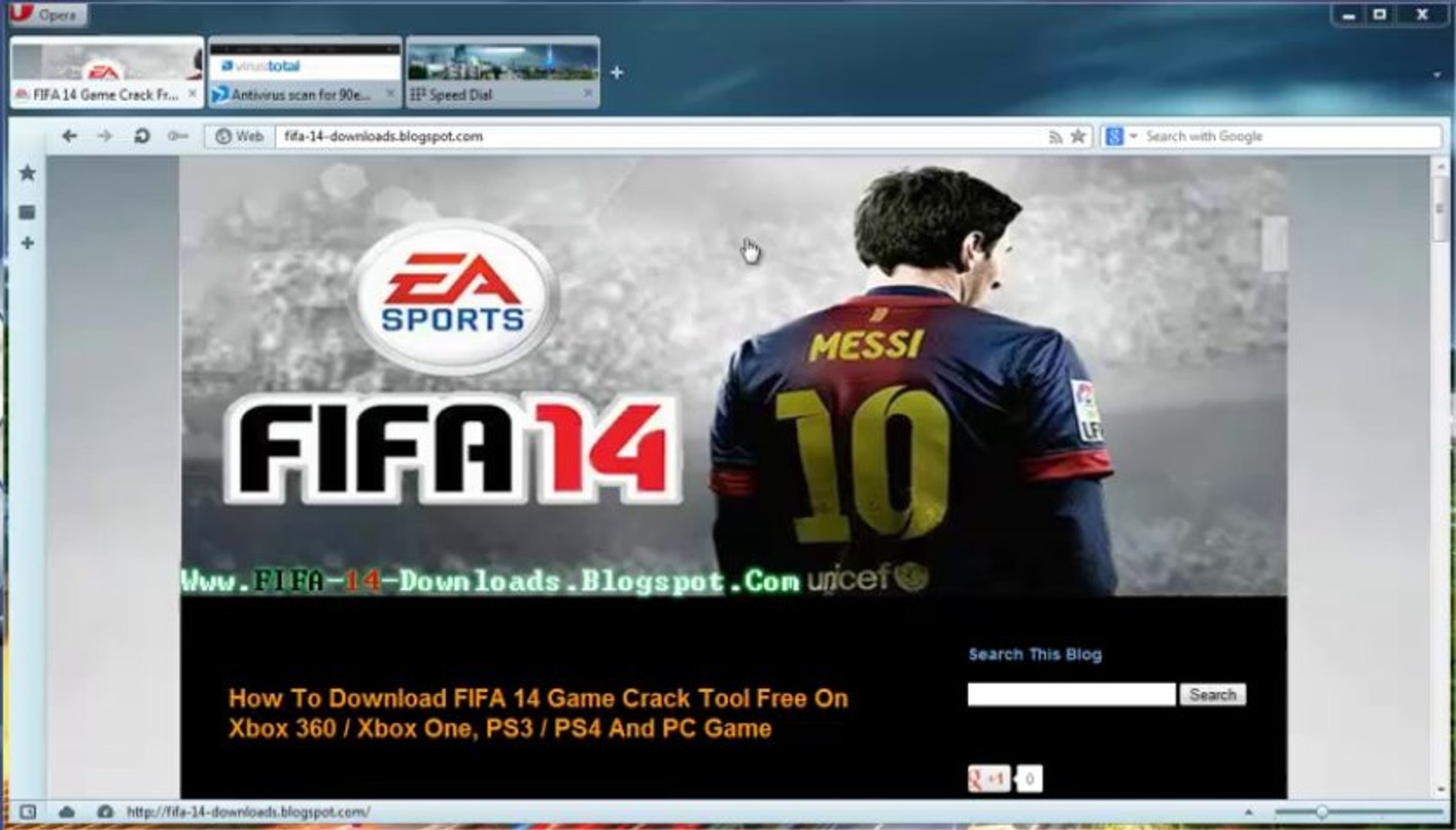 How to Install FIFA 14 Game Free Xbox360 - PS3 - video Dailymotion