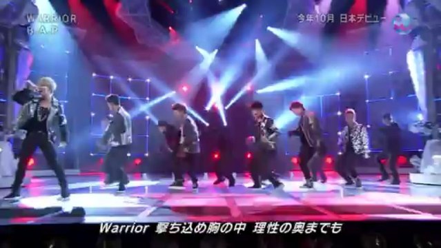 131030 B.A.P - Warrior (Japanese Ver) at NHK Music Japan