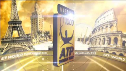 Djokovic Executes Hot Shot Against Federer in Paris