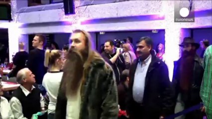 Pelillos a la mar... en el campeonato mundial de barbas y bigotes celebrado en Alemania
