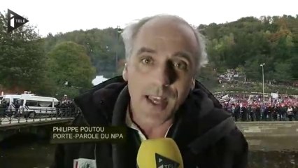 Philippe Poutou itw I télé Quimper 02/11/2013