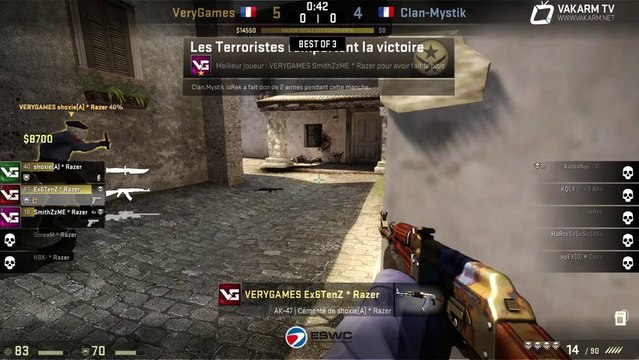 ESWC 2013 : VeryGames vs Clan-Mystik - Inferno side 2 - Finale