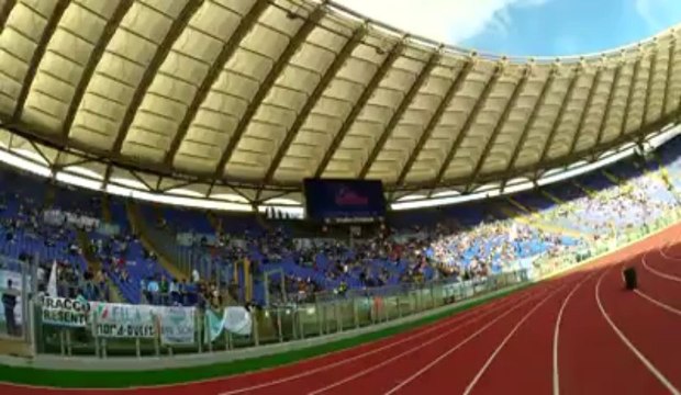 STADIO OLIMPICO PRIMA DI LAZIO-GENOA