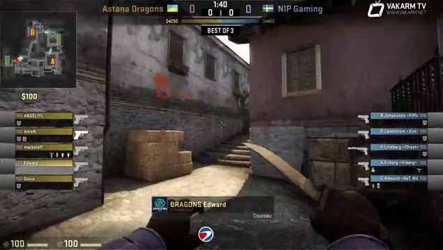 ESWC 2013 : Astana Dragons vs Ninjas in Pyjamas - Inferno - Petite finale
