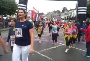 Taulé-Morlaix. L'arrivée des coureurs à Morlaix