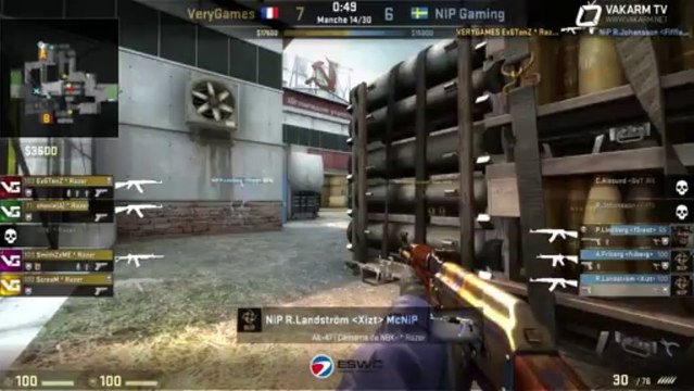 ESWC 2013 : VeryGames vs Ninjas in Pyjamas - Cache - 1/2