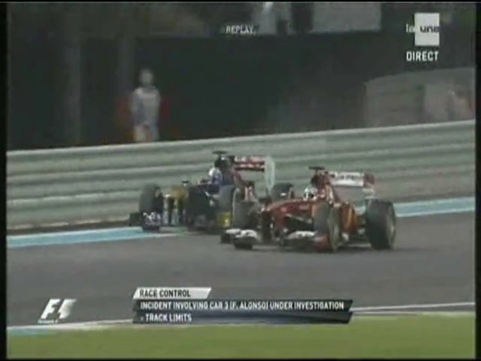 Alonso sort des stands en trombe