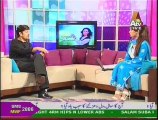 Dr. Samad with Farah Hussain on ATV