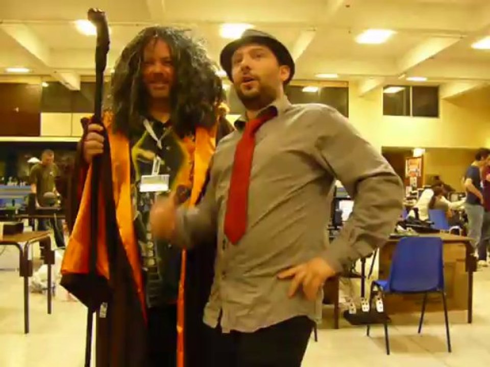 Le druide, la belle, le beau gosse