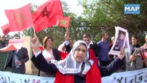وقفة احتجاجية لفعاليات جمعوية أمام السفارة الجزائرية