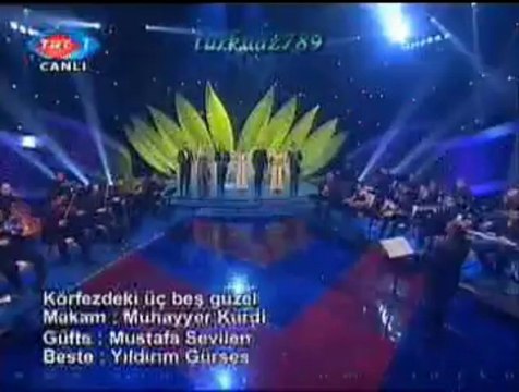 TRT AKŞAM SEFASI KORO-Körfez'deki Üç Beş Güzel Söylesinler Şarkı Gazel-2