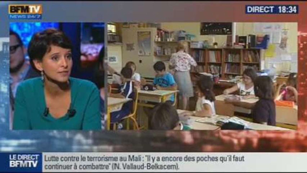 BFM Politique: L'interview de Najat Vallaud-Belkacem par Apolline de Malherbe - 03/11
