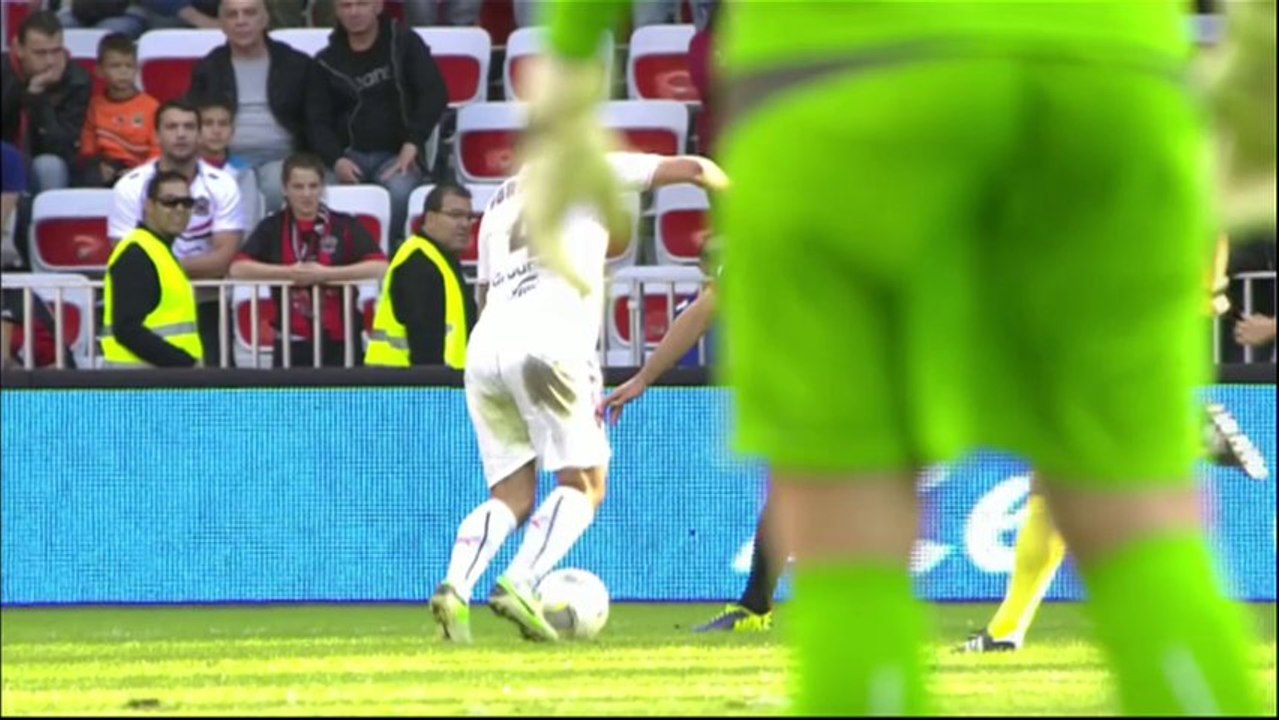Magnifique but Ludovic OBRANIAK (59ème) - OGC Nice - Girondins de Bordeaux (1-2) - 2013/2014