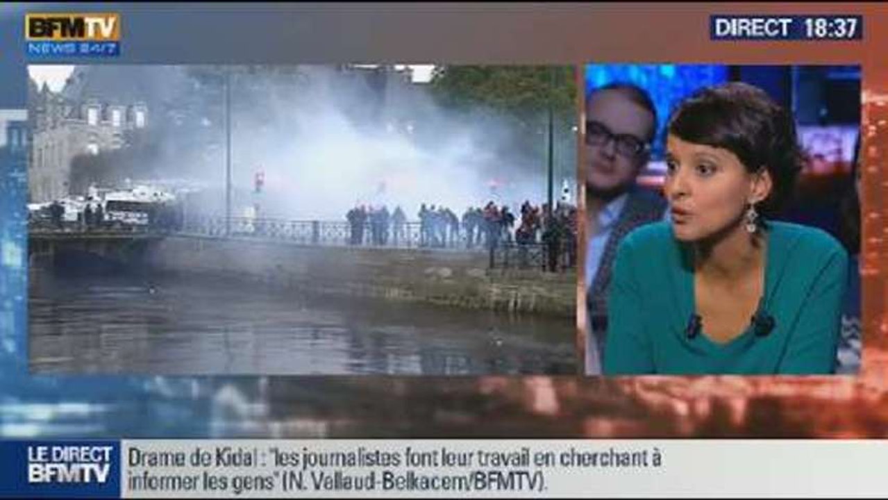 BFM Politique: L'interview de Najat Vallaud-Belkacem par Emmanuel Lechypre - 03/11