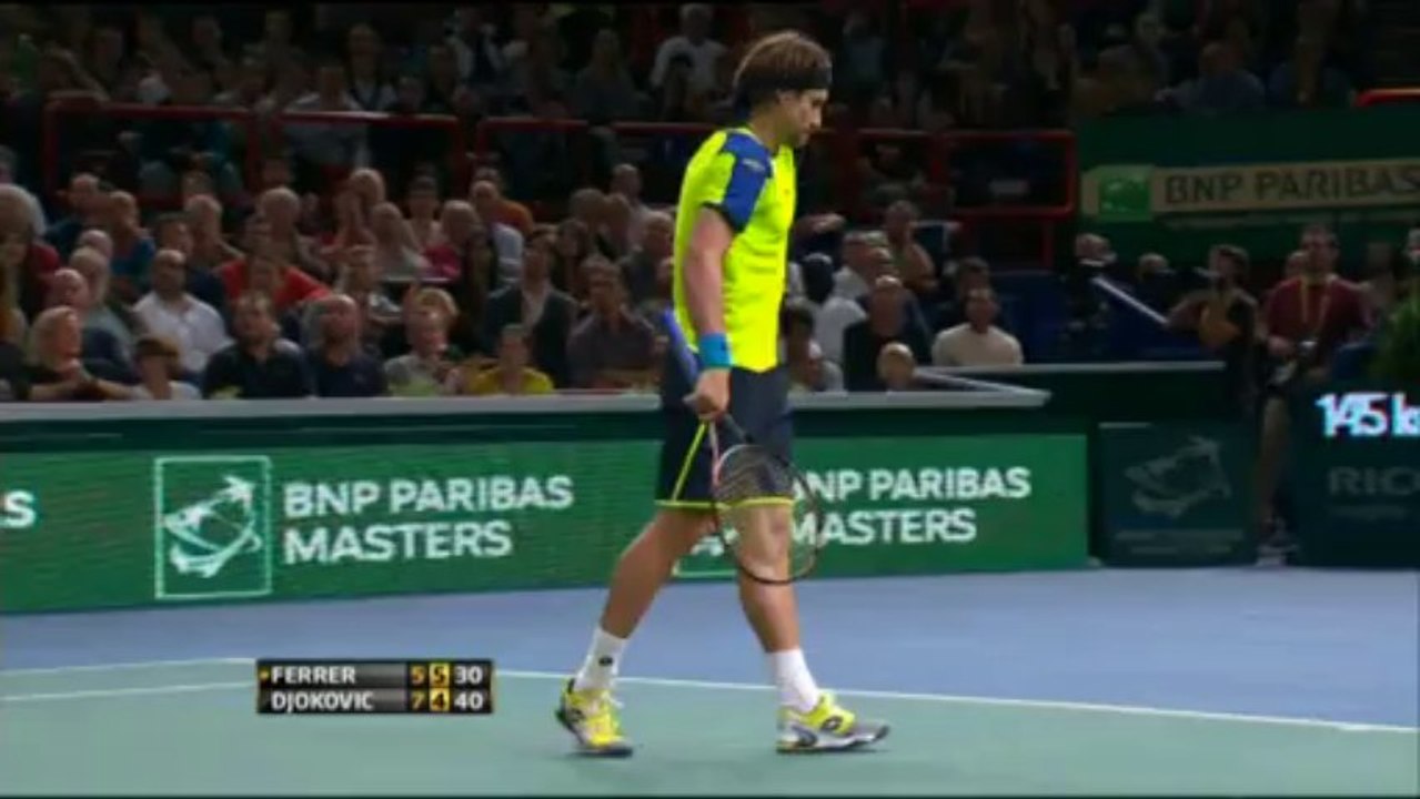 Djokovic arrebata Bercy a Ferrer