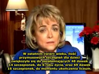Barbara Loe Fisher - zgłoś swoje poparcie ws. sprzeciwu wobec przymusu szczepień