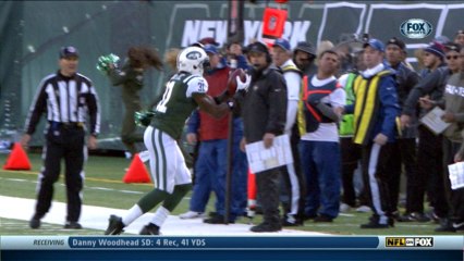 Brees intercepted by Cromartie