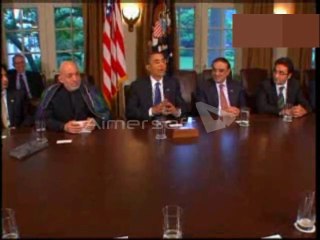 Bilawal Bhutto Zardari with President Zardari in USA-2009