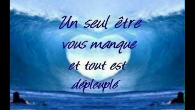 J'aimerais tant que tu revienne tu me manque