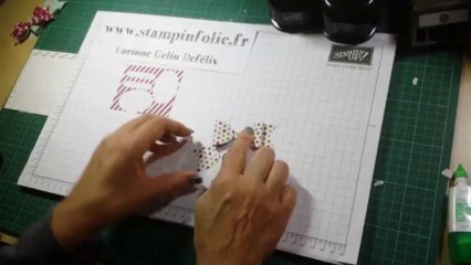 faire des noeuds avec des perforatrices stampin up