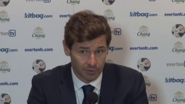 Villas-Boas pleased with Everton draw
