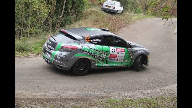 camera embarque rallye des cévennes 2013