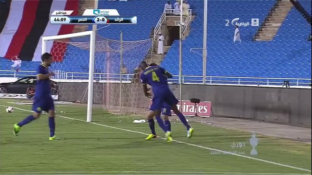 هدف النصر الثاني في مرمى الرائد - إيفرتون دا سيلفا