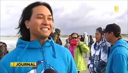 Coupe du monde de stand up paddle  belle performance tahitienne
