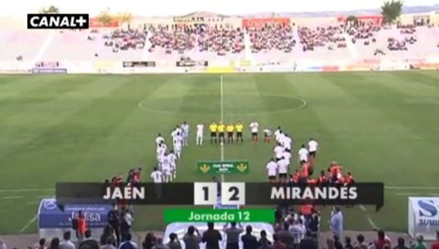 Liga Adelante Jaén 1 Mirandés 2