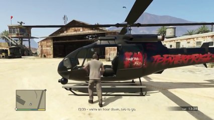 Grand Theft Auto V Bölüm 42 "Sendika Bankası Ziyareti"