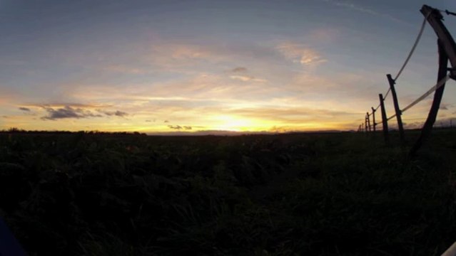 timelapse coucher de soleil schoenau 03-11-2013