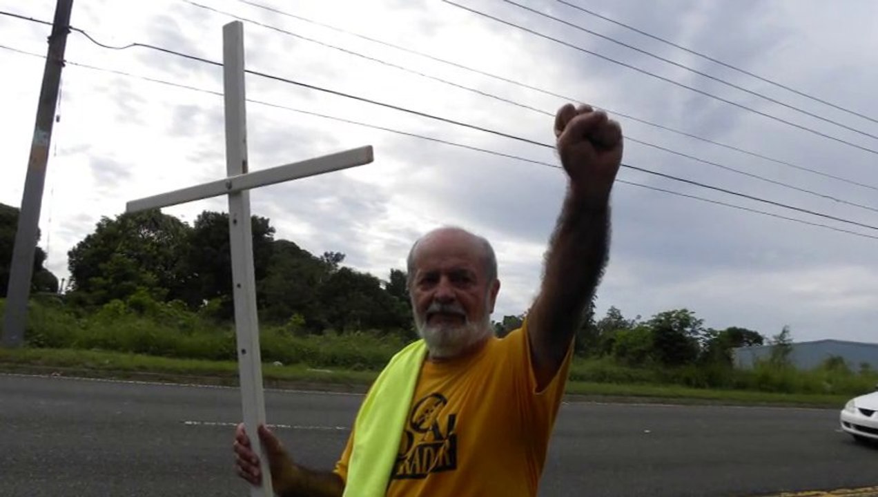 Marcha contra el incinerador en Arecibo
