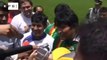 Morales joga partida beneficente de futebol em apoio aos desabrigados