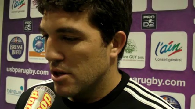 Rugby PRo D2 - Yoann Boulanger après USB - Mont-de-Marsan