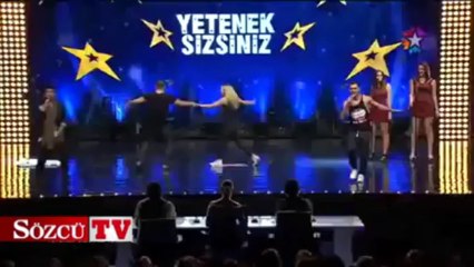 Yetenek Sizsiniz'de mozaiklenen görüntüler!