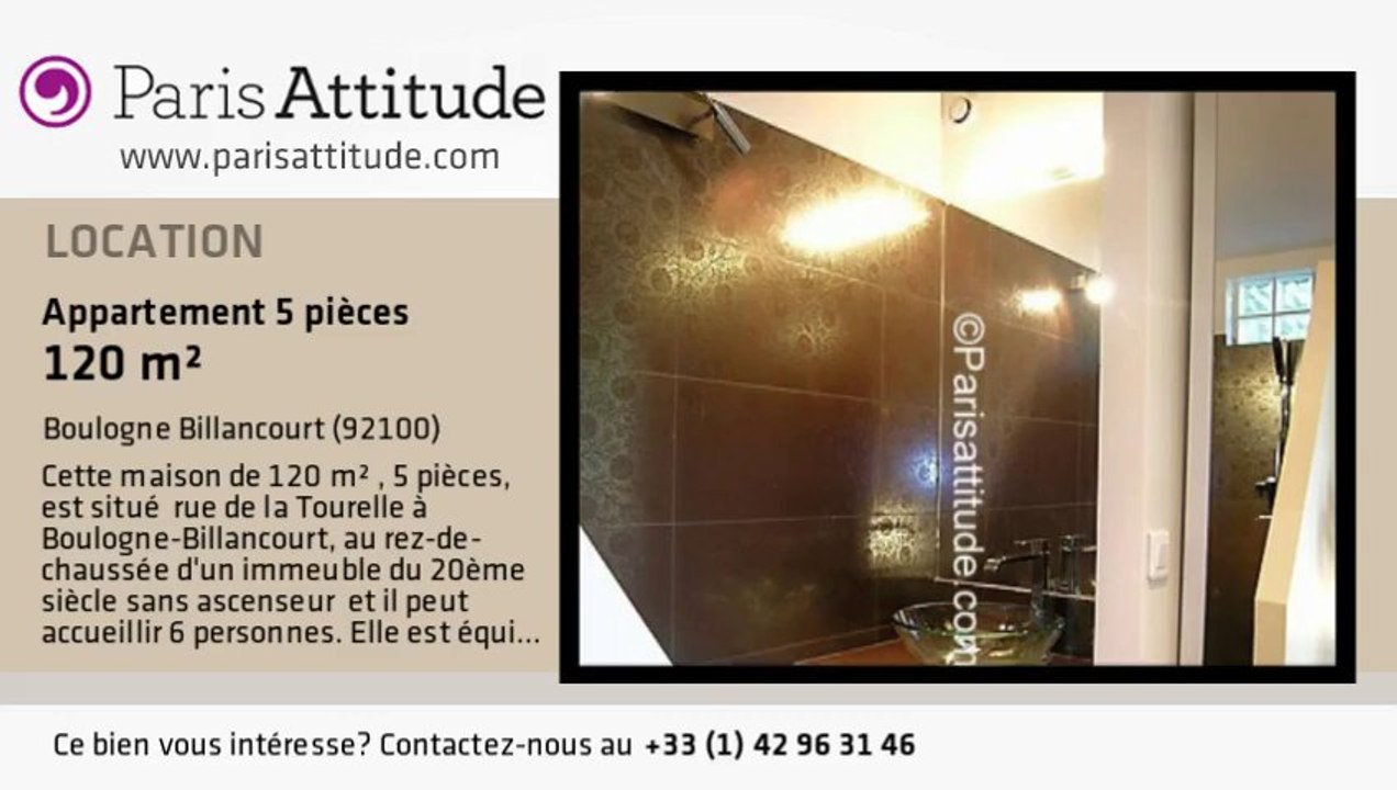 Maison de Ville 4 Chambres à louer - Boulogne Billancourt, Boulogne Billancourt - Ref. 5682