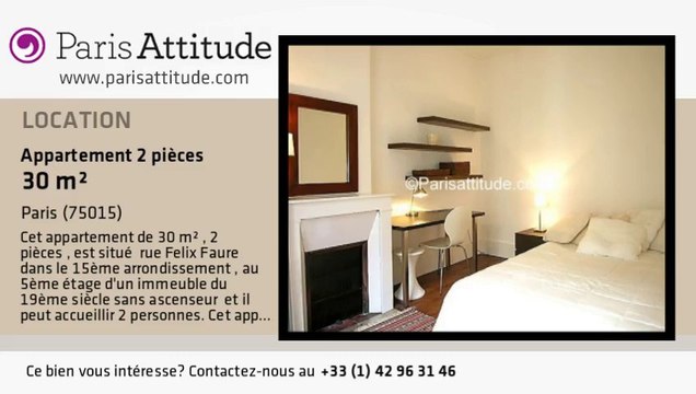Appartement 1 Chambre à louer - Convention, Paris - Ref. 7697