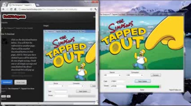 The Simpsons Tapped Out Hack / Pirater [Link In Description] 2013 - 2014 Update