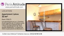 Appartement 1 Chambre à louer - Batignolles, Paris - Ref. 5206